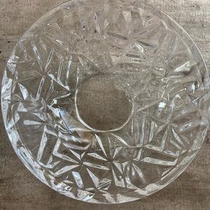Tiffany & Co. 6” round crystal bowl